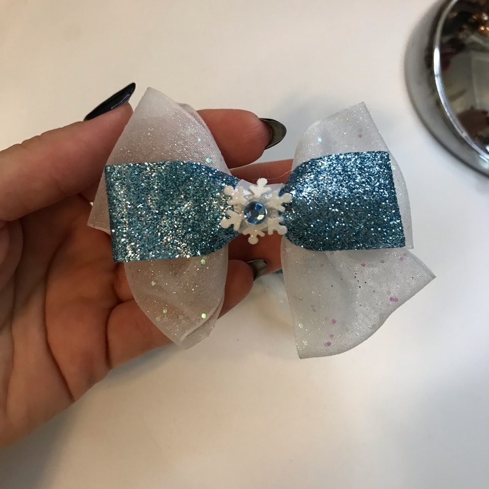 “Let it Go” Handmade Hair Bow